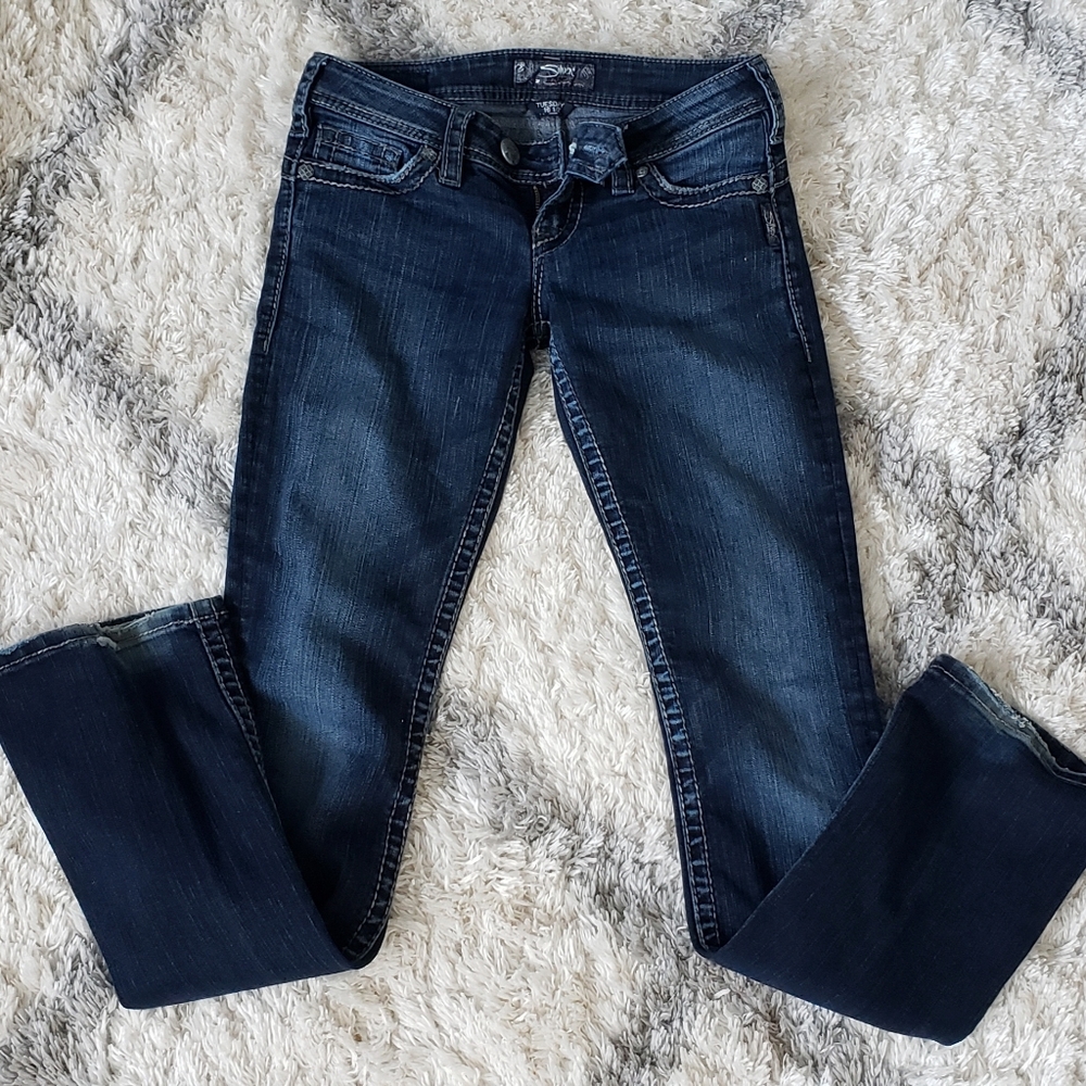 Womens Silver Tuesday jeans